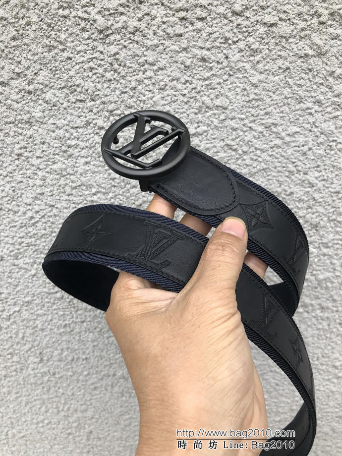 路易威登LV M0114T 本季新品 LV Circle腰帶 休閒時尚 男士皮帶  xfp1359
